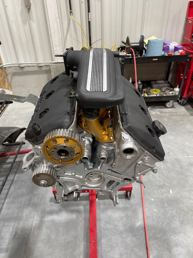 Alfa Romeo 2.5 liter busso engine long block